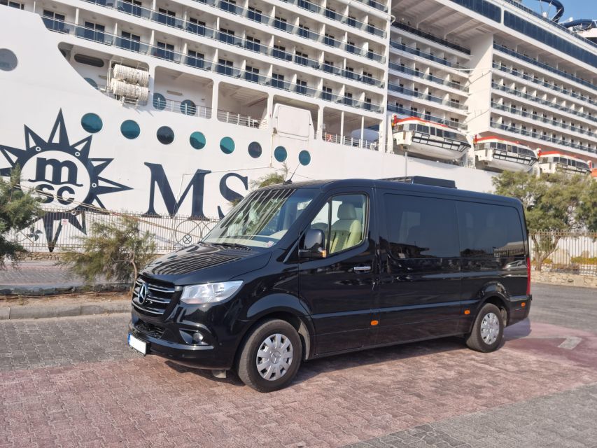 4 hours Private Mykonos Island tour by Luxury Minibus - Agios Stefanos and the panoramic town viewpoint