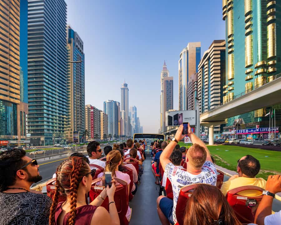 5-Day Pass: Hop-On Hop-Off, Lost World Aquarium, Dubai Frame - The Dubai Frame: a clear view of old and new Dubai