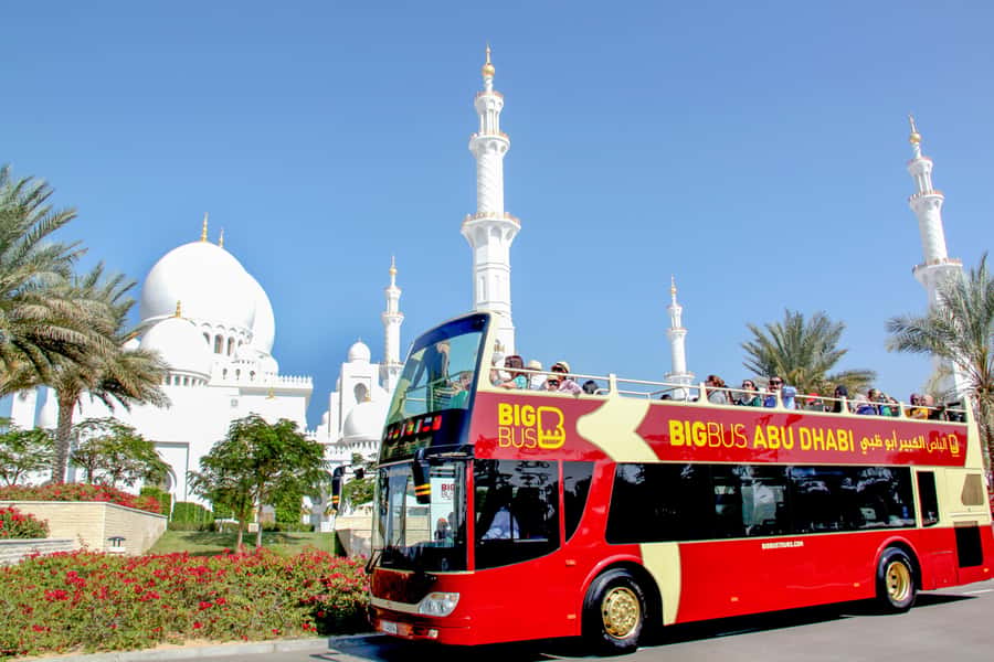 Abu Dhabi: Big Bus Hop-On Hop-Off Sightseeing Tour - The Red and Green routes
