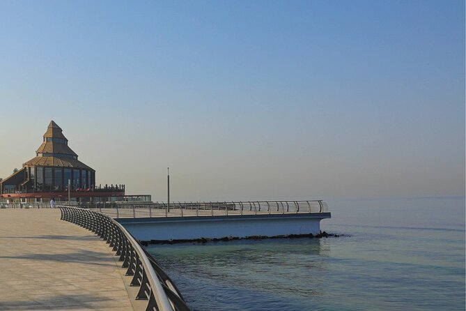 Abu Dhabi Bus Tour - Ferrari World: a quick photo stop, not a theme-park visit