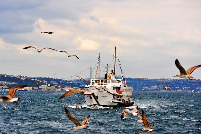 Afternoon Bosphorus Boat and Bus Tour with cable car from Pierre Loti Coffee - The Bosphorus cruise gives you Istanbul’s best city view