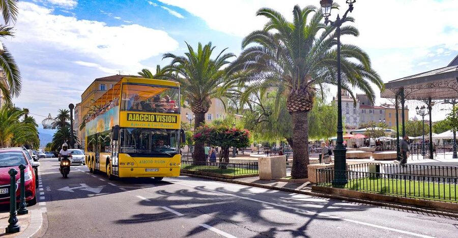 Ajaccio: Town Highlights and Coast Open-Top Bus Tour - Ajaccio’s Napoleon Story Starts in the Town Center
