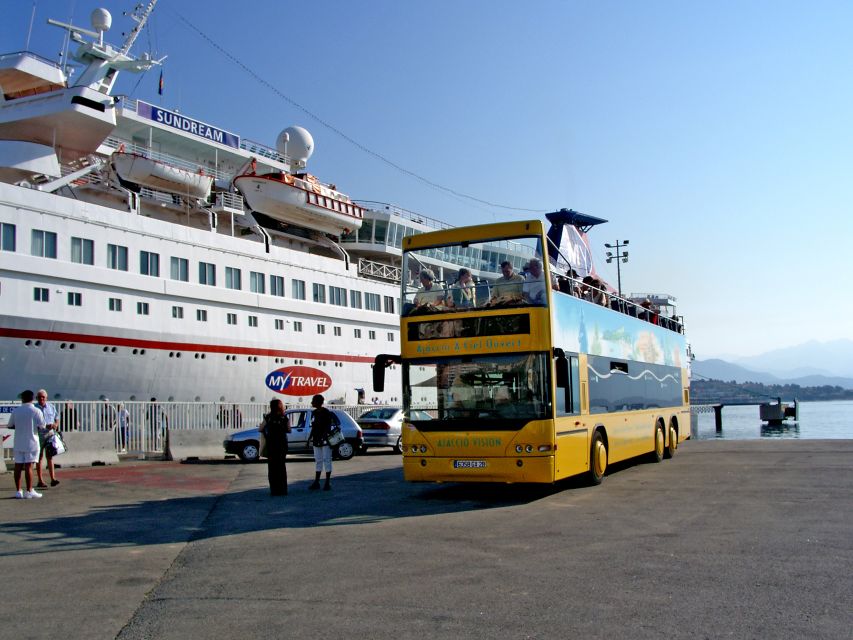 Ajaccio: Town Highlights and Coast Open-Top Bus Tour - The Open Top Makes the Coast the Main Event