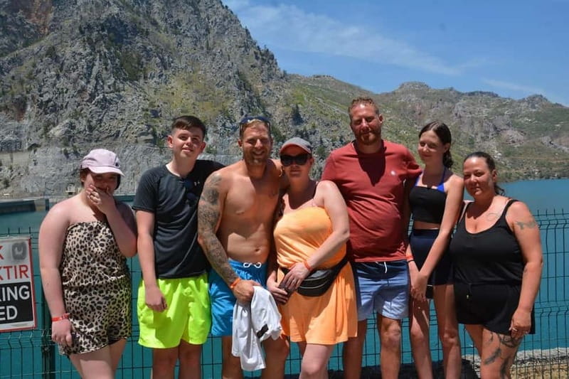 Alany: Mix Tour Cabrio Bus Safari, Boat Tour with Lunch - The Green Lake boat ride