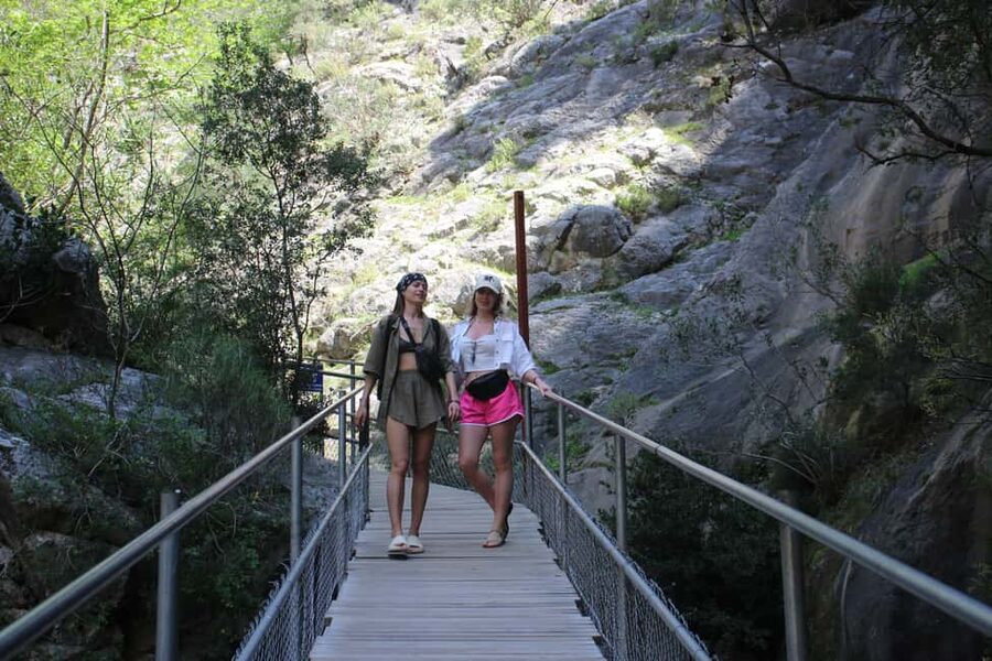 Alanya: Sapadere Canyon by Cabrio Bus w/ Cave & Lunch - Lunch beside Dim River
