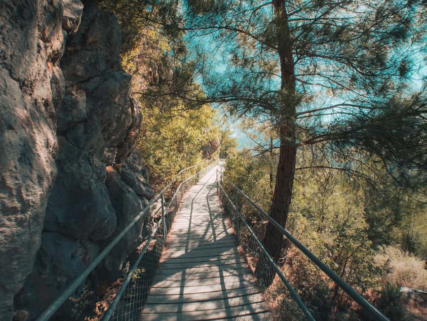 Alanya: Sapadere Canyon by Cabrio Bus w/ Cave & Lunch - Mahmutlar viewpoint and the first look inland