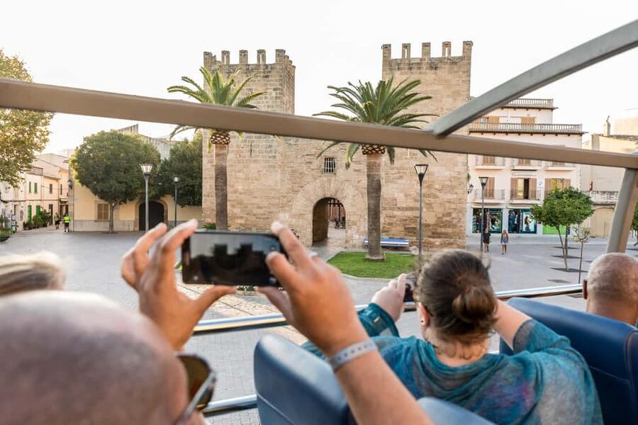 Alcudia: ALCUDIA City TOUR Open Top Bus, open-top bus tour - What this Alcudia bus tour actually gives you