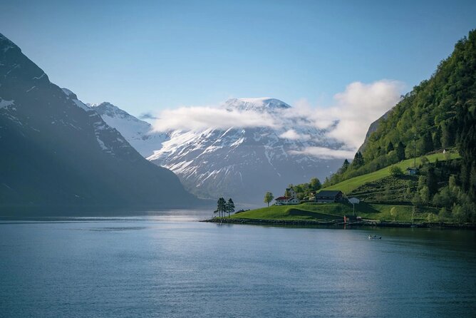 All About the Fjords in One Tour by Bus and Boat from Ålesund - Hellesylt’s waterfall and a useful 30-minute break