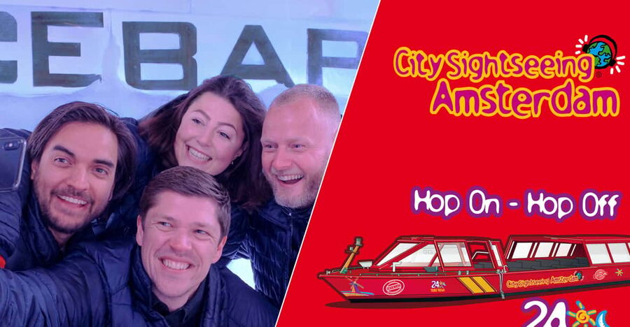 Amsterdam: 24-Hour Hop-On Hop-Off Boat and XtraCold Icebar - How the 24-hour canal ticket works