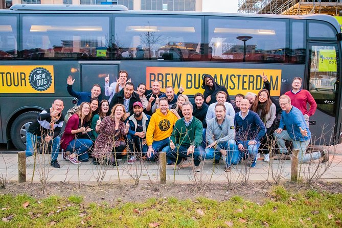Amsterdam Craft Beer Brewery Tour by Bus with Tastings - Oedipus Craft Space: the first tasting stop