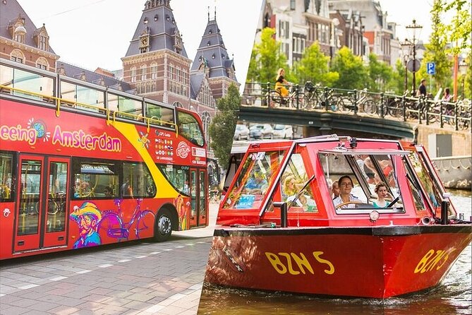 Amsterdam Hop-On Hop-Off 24h or 48h Bus and Boat Option - 24 hours or 48 hours?