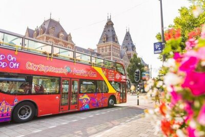 Amsterdam Hop-On Hop-Off 24h or 48h Bus and Boat Option