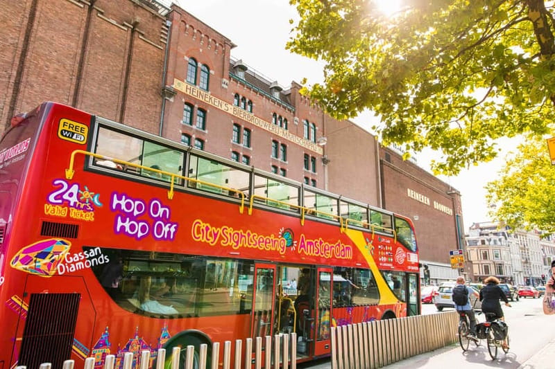 Amsterdam: Hop-On Hop-Off Bus and Boat options - How to use a 24-hour ticket