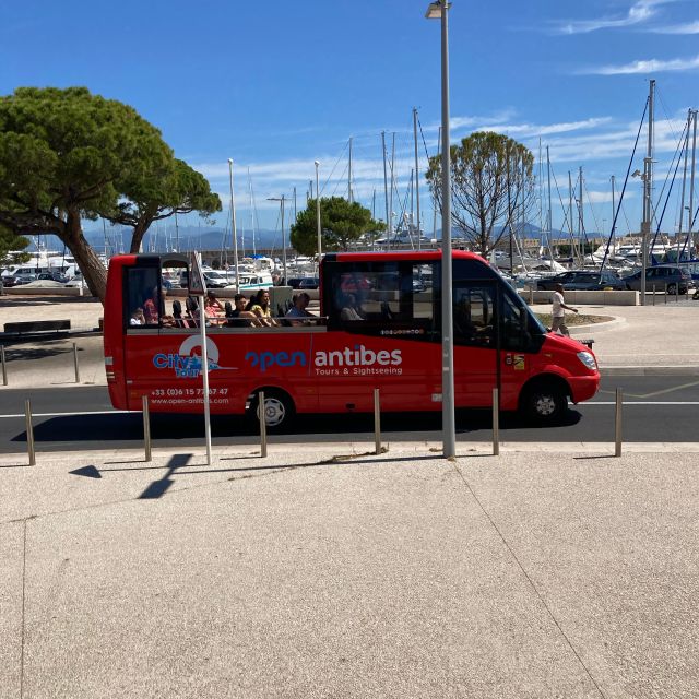 Antibes: 1 or 2-Day Hop-on Hop-off Sightseeing Bus Tour - A broad view of Antibes in one ride