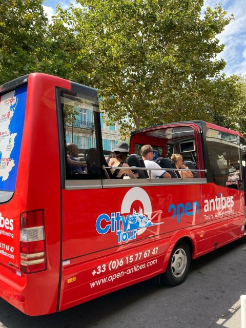 Antibes: 1 or 2-Day Hop-on Hop-off Sightseeing Bus Tour - The complete route and what you see from your seat