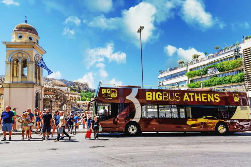 Athens: Big Bus Hop-on, Hop-off Tour by Open-Top Bus - Why this bus works well in spread-out Athens