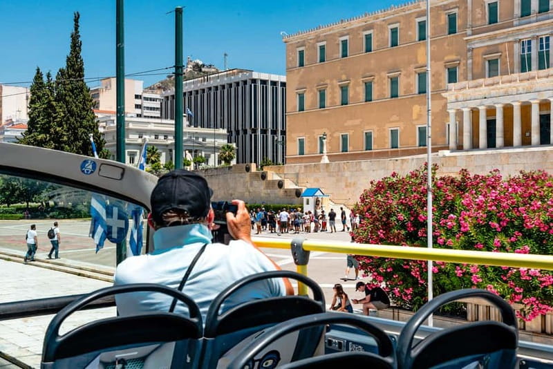 Athens: Big Bus Hop-on, Hop-off Tour by Open-Top Bus - Piraeus route: port views and a useful cruise connection