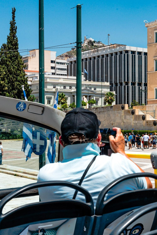 Athens: Big Bus Hop-on, Hop-off Tour by Open-Top Bus - Commentary, comfort, and the upper deck