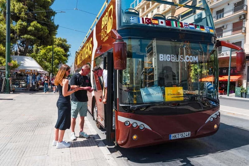 Athens: Big Bus Hop-on, Hop-off Tour by Open-Top Bus - How to plan 48 or 72 hours
