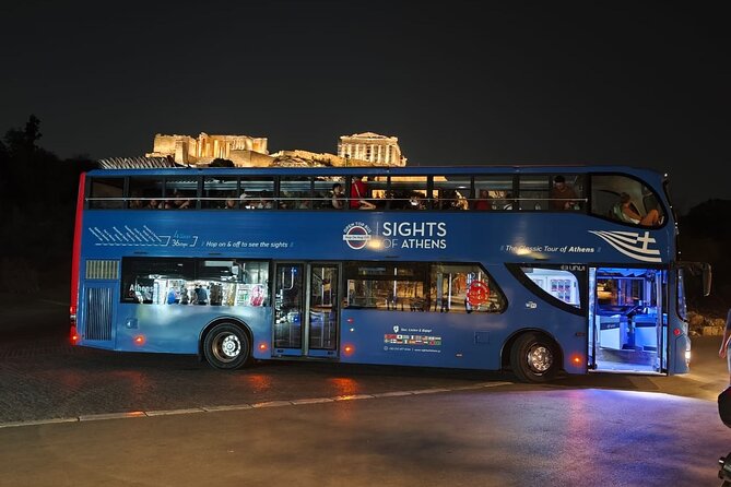 Athens City Night Tour with Open-Top Bus - Key points to know before booking
