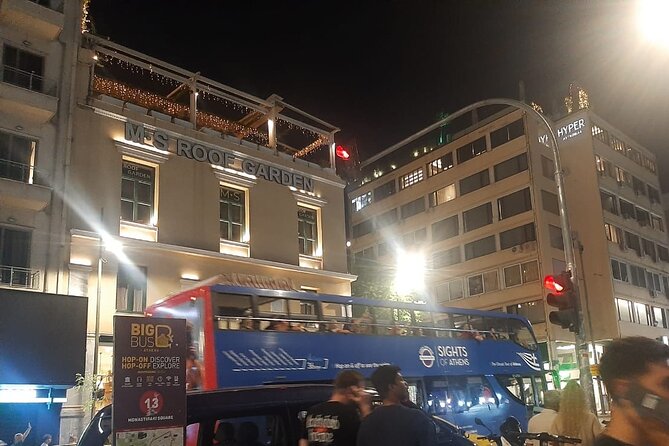 Athens City Night Tour with Open-Top Bus - Syntagma Square and the changing guard