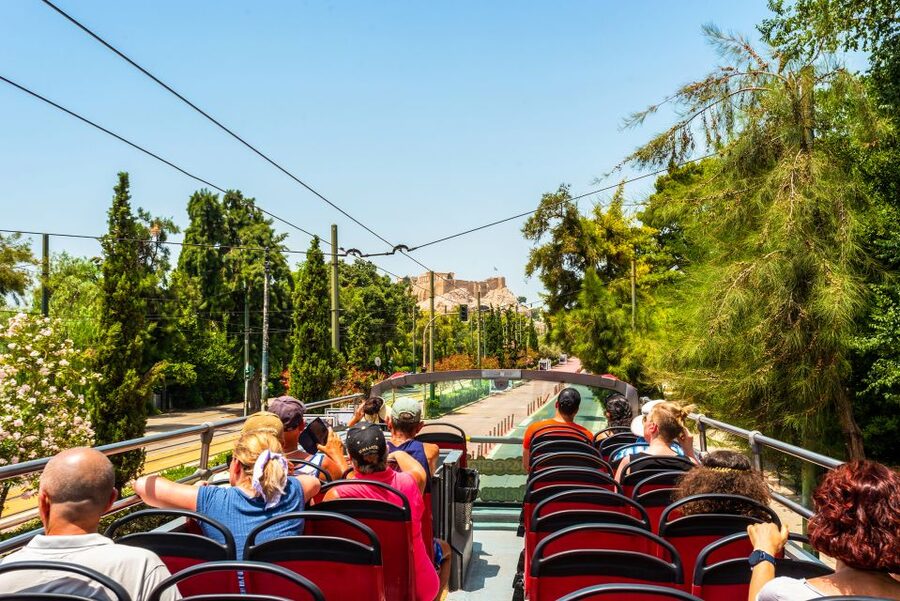 Athens: City Sightseeing Hop-On Hop-Off Bus Tour - Why the bus works well in Athens
