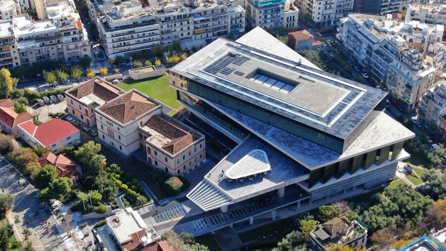 Athens: Hop-On Hop-Off Bus and Acropolis Museum Ticket - The Acropolis Museum ticket, and the stop A4 detail