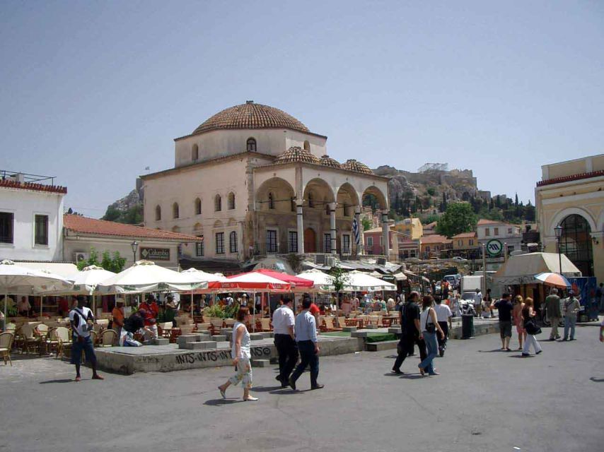 Athens Private Sightseeing Minibus Tour with Lunch - The Acropolis Museum and its clear view upward