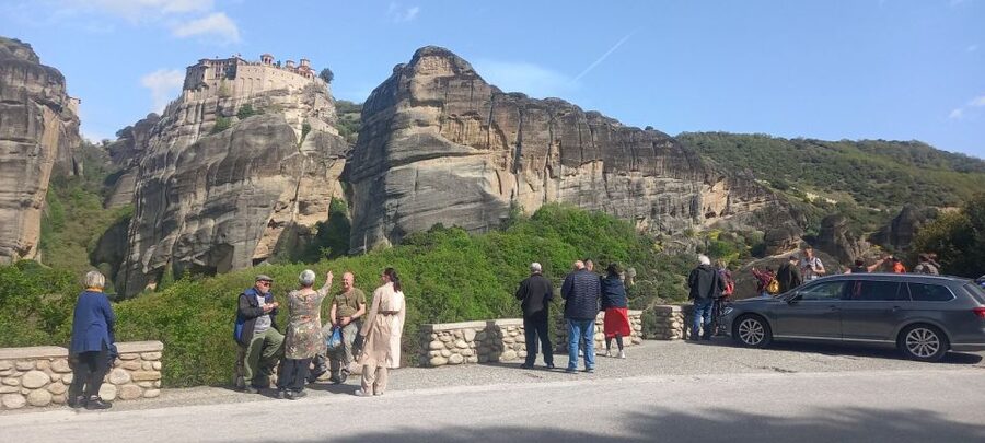 Athens to Meteora, Day Trip with Local Guide,up to 9 people - The Hermit Caves and the quieter side of Meteora