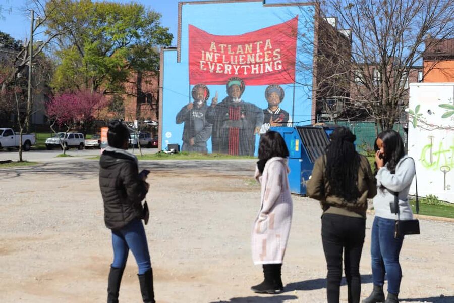 Atlanta: Hop-On Hop-Off Bus City Tour with walking stops - The Martin Luther King Jr. historic area