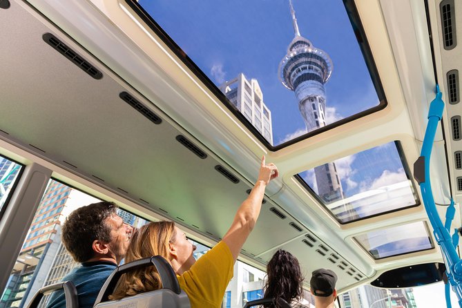 Auckland Explorer: Sightseeing Hop-on Hop-off Tour - The Domain, Wintergardens, and Mount Eden