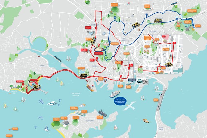 Auckland Explorer: Sightseeing Hop-on Hop-off Tour - Commentary, comfort, and the open-air seats