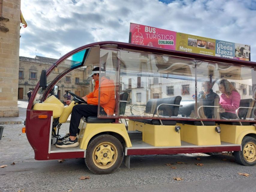 Baeza: Electric Bus Sightseeing Tour with Guide - Key points before you book