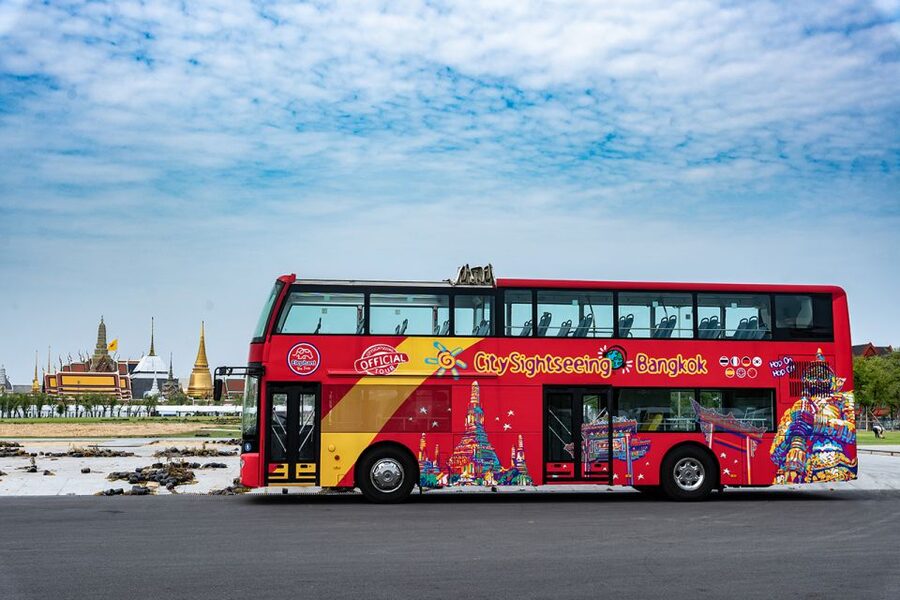 Bangkok: City Sightseeing Hop-On Hop-Off Bus Tour - The audio guide and what you will hear