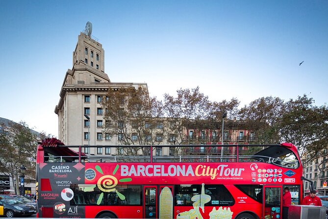 Barcelona City Tour Hop-On Hop-Off with Optional Boat - How the optional one-hour catamaran fits in