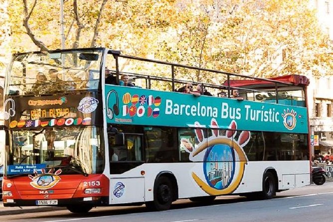 Barcelona Hop on Top City Tour - Port Olímpic and Torre Agbar