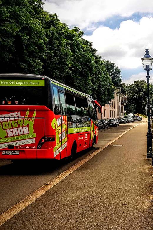 Basel: Sightseeing Bus Tour with Audio Guide - Dreiländereck, Stücki Park, and the working city