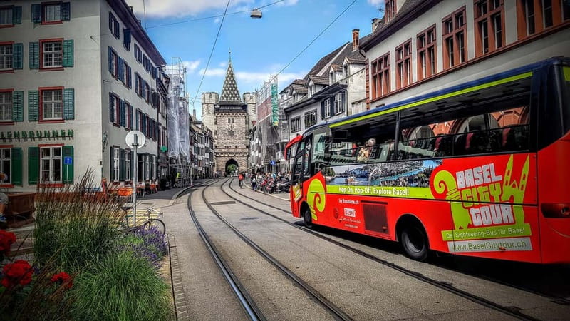 Basel: Sightseeing Bus Tour with Audio Guide - A quick Läckerli stop with a local flavor