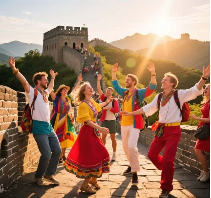 Beijing: Mutianyu Great Wall Group Bus Tour with Tickets - The 1.5-hour ride from Beijing to Mutianyu