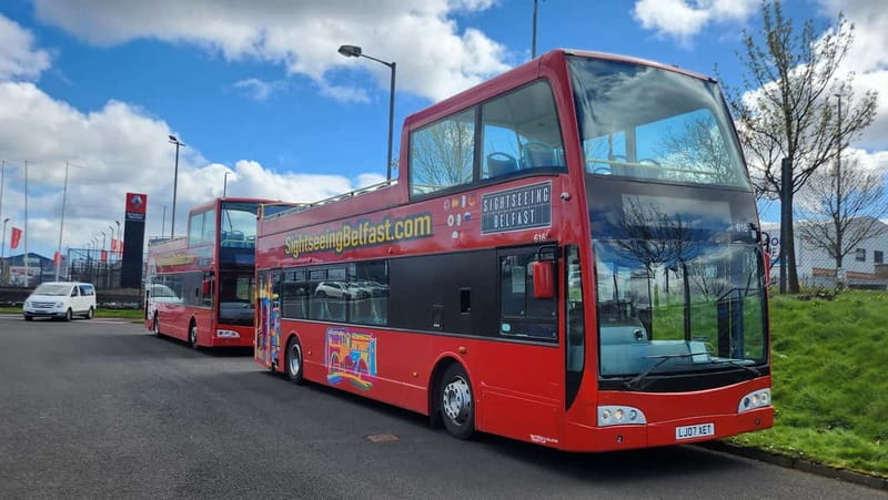 Belfast: Hop-On Hop-Off Belfast Open Top Bus Tour - Five things to know before you board