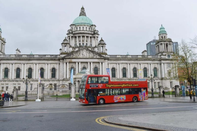 Belfast: Hop-On Hop-Off Belfast Open Top Bus Tour - Seeing Belfast from the upper deck