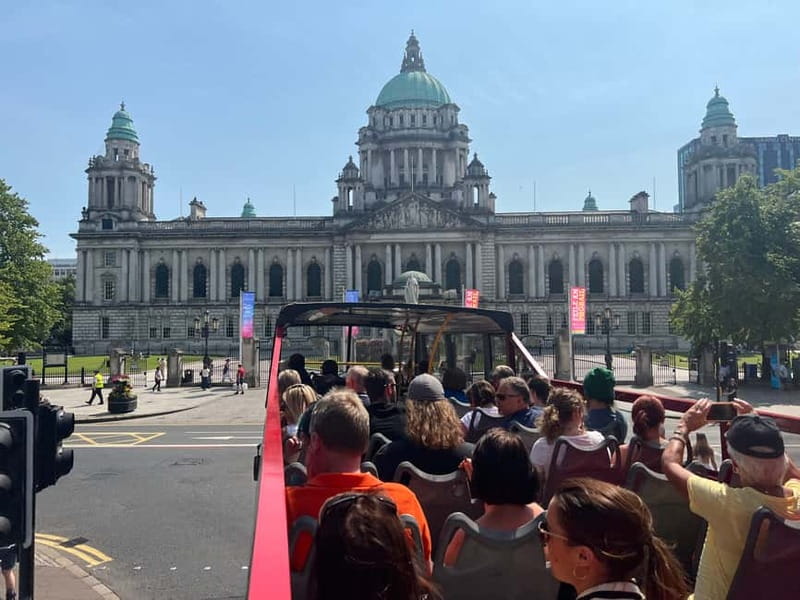 Belfast: Hop-on Hop-off Bus Tour With Live Guides - Why this bus works well in Belfast