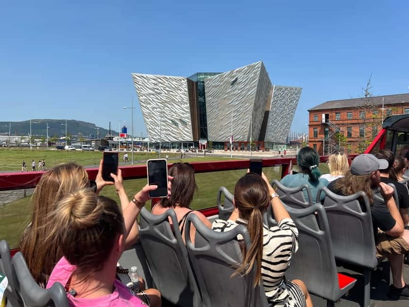 Belfast: Hop-on Hop-off Bus Tour With Live Guides - Live commentary makes the route more personal
