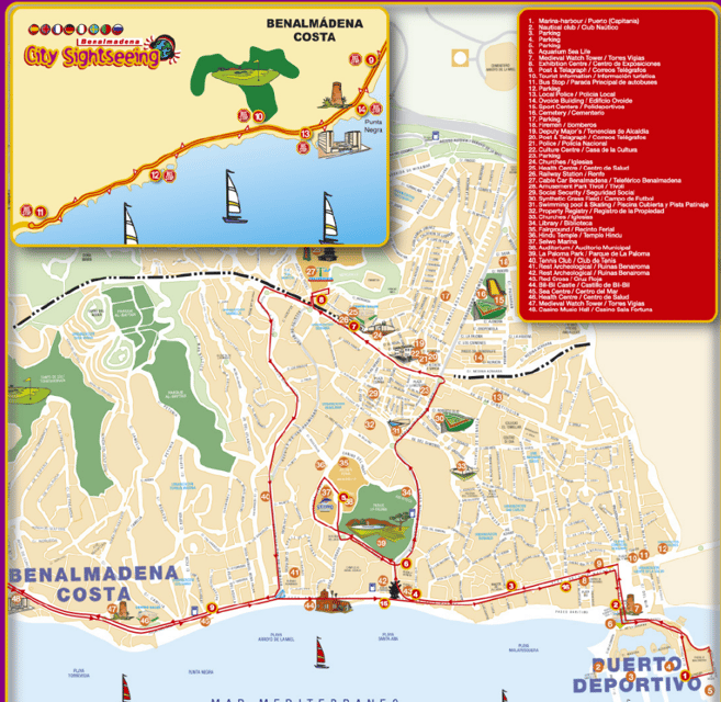 Benalmadena: City Sightseeing Hop-On Hop-Off Bus Tour - Starting at Puerto Marina and Malapesquera Beach