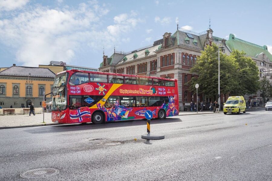 Bergen: City Sightseeing Hop-On Hop-Off Bus Tour - Stop 7: The National Stage