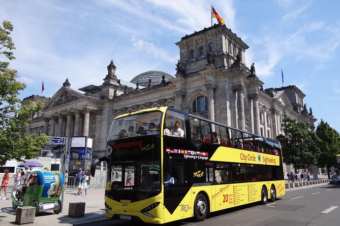 Berlin City Hop-on Hop-off Tour with Optional Cruise - From Kurfürstendamm to Potsdamer Platz