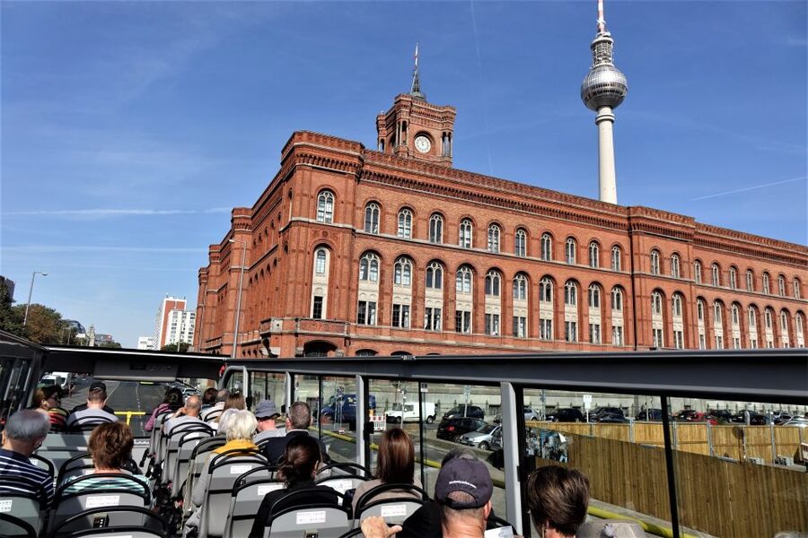 Berlin: East and West Hop-On Hop-Off Bus Tour - Audio commentary, comfort, and practical details