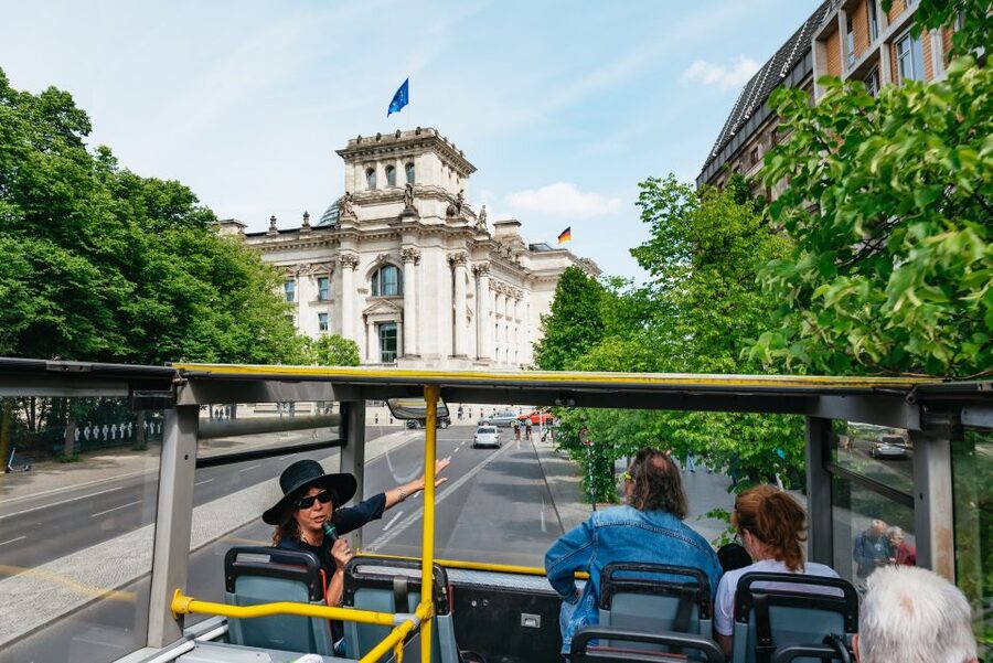 Berlin: Hop-on Hop-off Bus Tour with Live Commentary - Comfort, weather, and route limitations