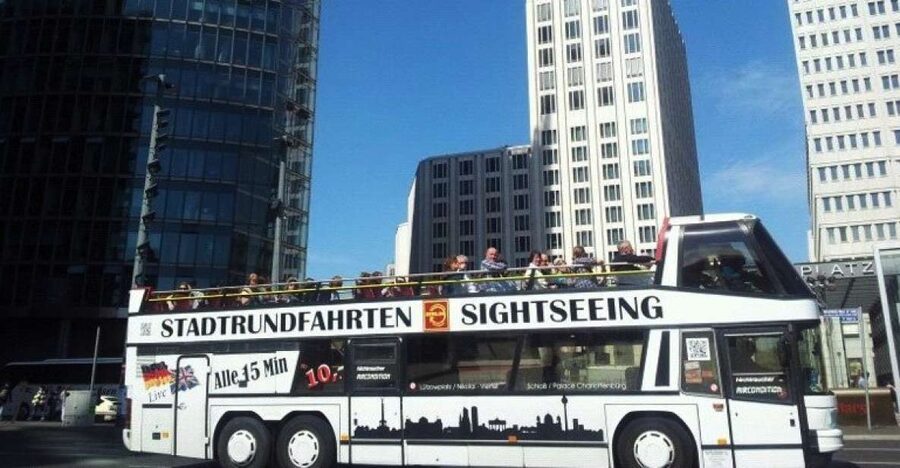 Berlin: Hop-On Hop-Off City Tour by Bus and Boat - Potsdamer Platz, the Wall story, and Checkpoint Charlie