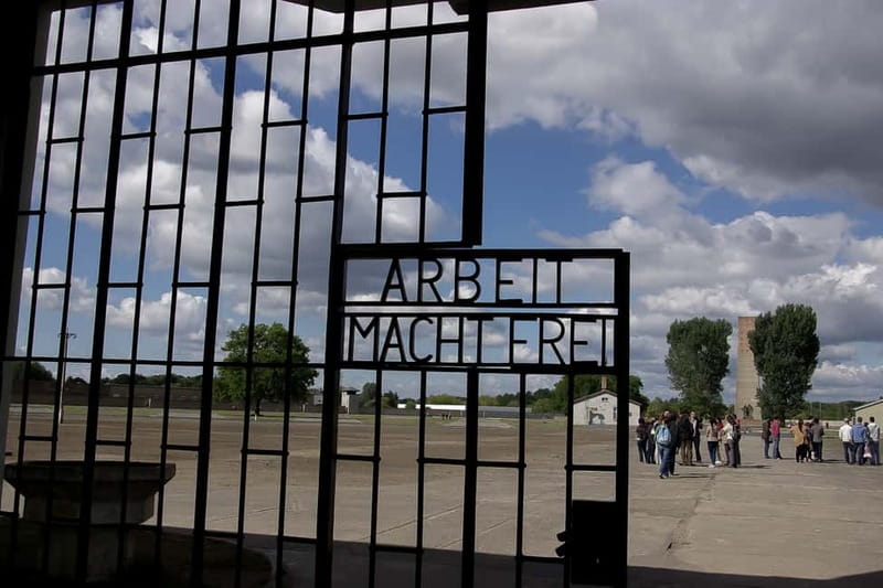 Berlin & Sachsenhausen: 5-Hour Tour "Third Reich" by VW-Bus - Walking through Sachsenhausen Memorial
